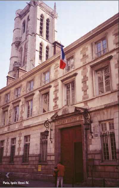 Paris, lycée Henri IV.