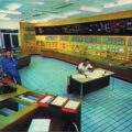 Centre nucléaire du Bugey : la salle de contrôle avant Three Mile Island.