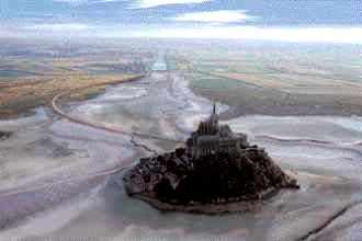 Vue simulée du projet du Mont-Saint-Michel