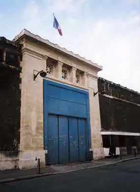 La prison de La Santé, rue de La Santé.