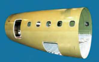 Embraer ERJ 170/190, tronçon de fuselage.