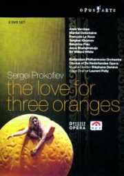 Coffret du DVD L'amour des trois oranges