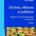 Couverture du livre : Déchets, effluents et pollution