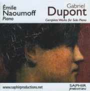 Coffret du CD de Gabriel Dupont