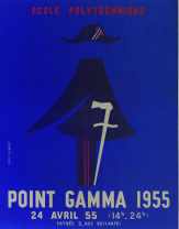 Affiche Point GAMMA 1955