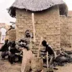 La vie au village de NOGO, Burkina Faso, été 2001.