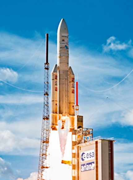 Décollage d’Ariane 5.