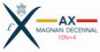 Logo AX Magnan decennal