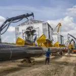 Construction d’une canalisation pour le transport de gaz naturel