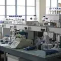 Laboratoire d'une start-up en biotech