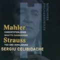 CD Celibidache en concert Mahler et Strauss