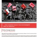 Page de publicité pour cabinet Flichy Grangé Avocats