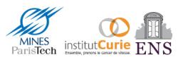 Logos Mines Paris Tech, Institut Curie, ENS