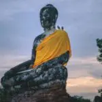 Ruine Bouddha en thaïlande