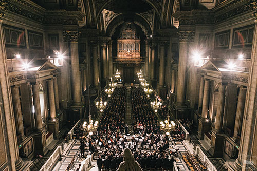 Concert de mars à l’église de la Madeleine, avec le choeur Vocalys de Bourg-la-Reine.