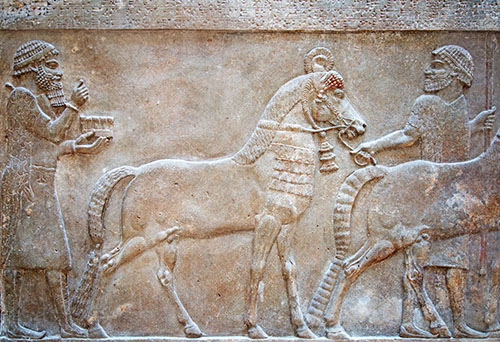 Bas relief Mésopotamie