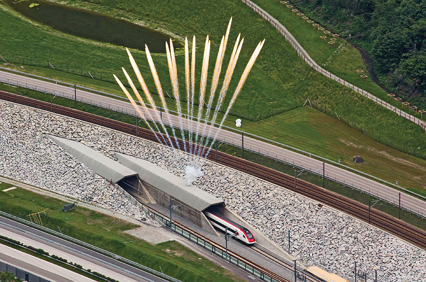 inauguration du tunnel de base du Saint-Gothard
