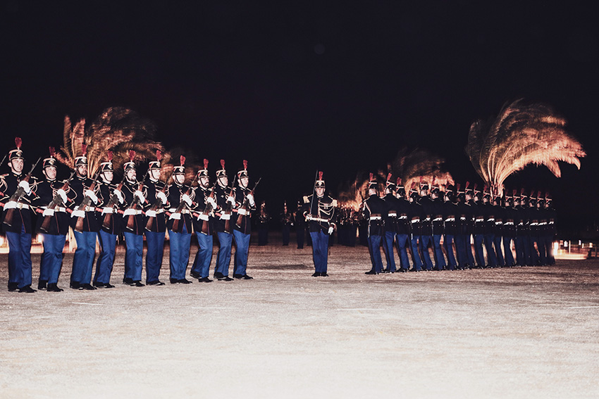 Quadrille des baïonnettes issu de deux des compagnies du premier régiment d’infanterie de la Garde républicaine