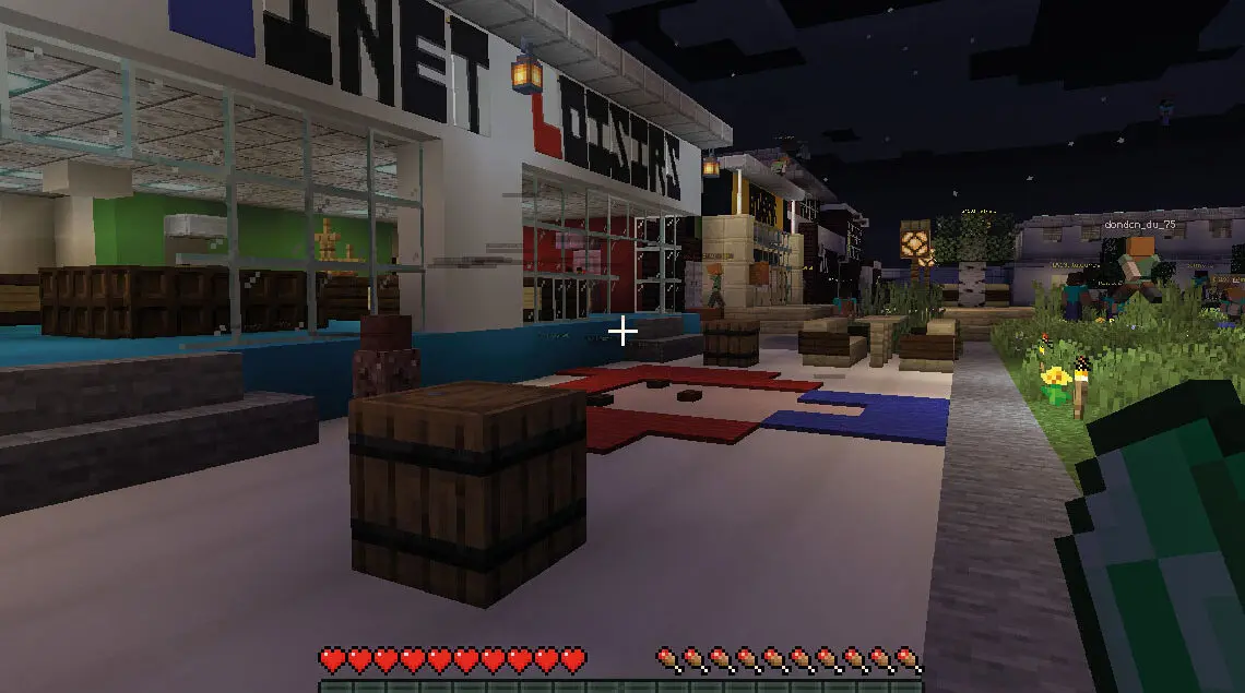 Pendant le confinement, la vie du Platâl se déplace sur Minecraft
