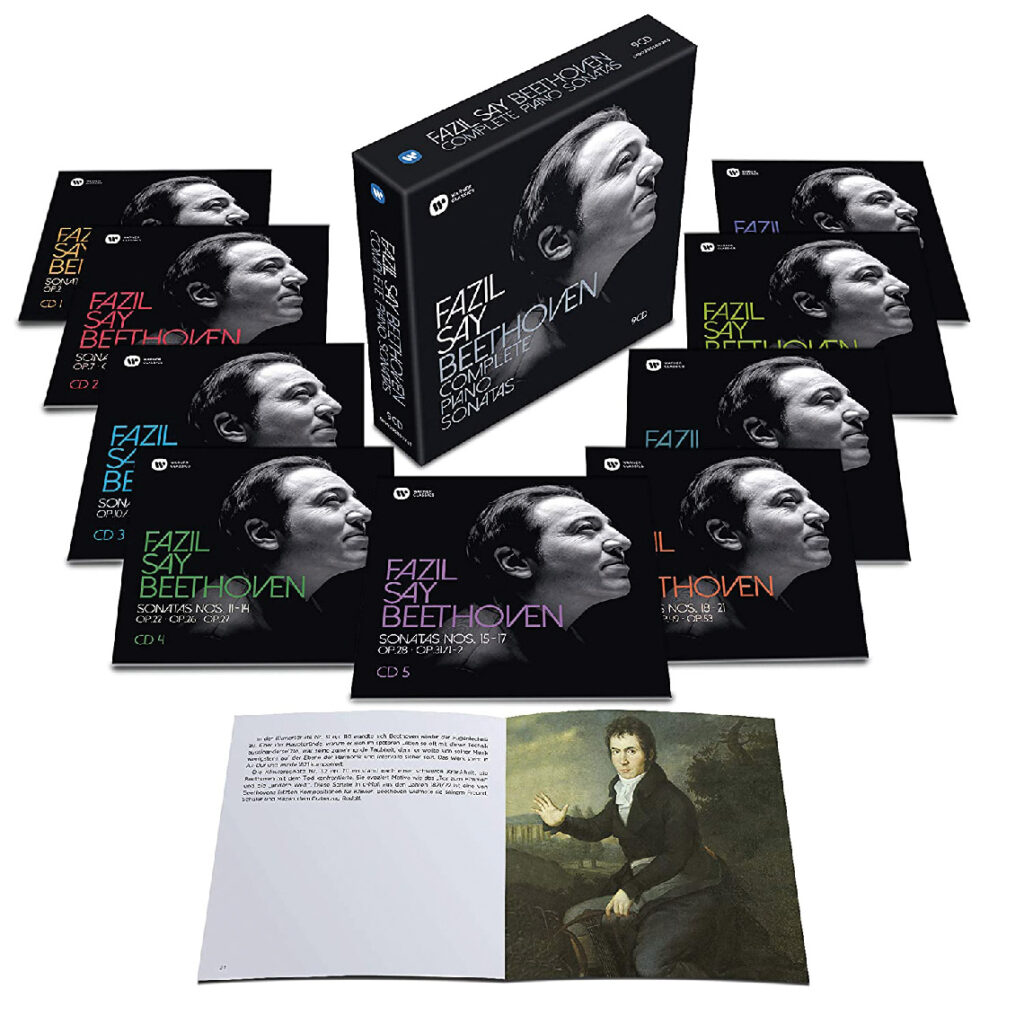 Fazil Say, Beethoven : Les 32 Sonates pour piano, 9 CD WARNER