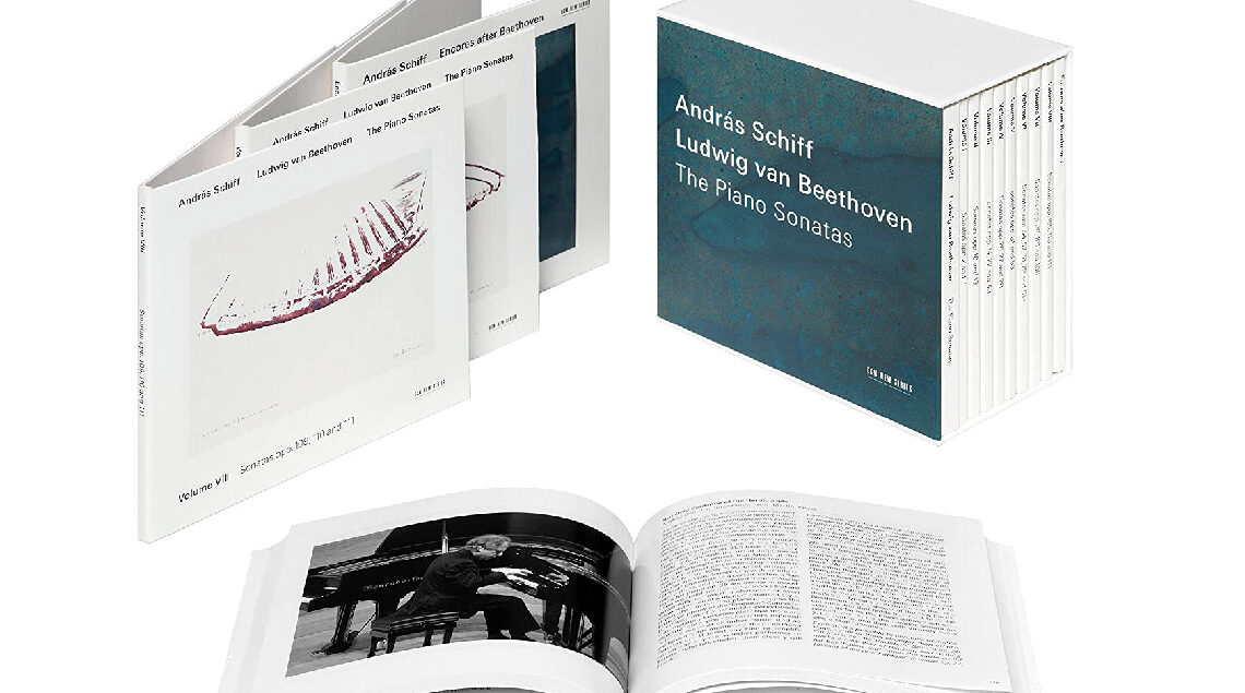 András Schiff, Ludwig van Beethoven, The Piano Sonatas, 10 CD ECM