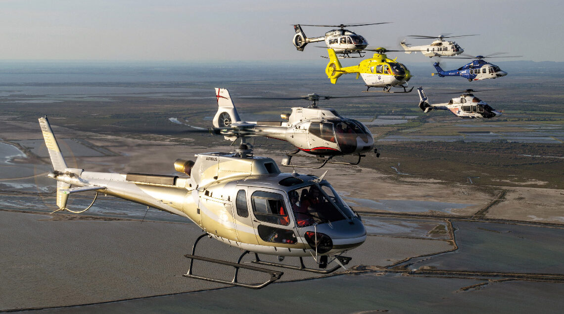 Les hélicoptères civils d’Airbus Helicopters.