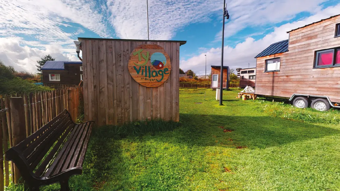 TyVillage est une entreprise propriétaire d’un terrain à Saint-Brieuc pour construire des tiny houses 