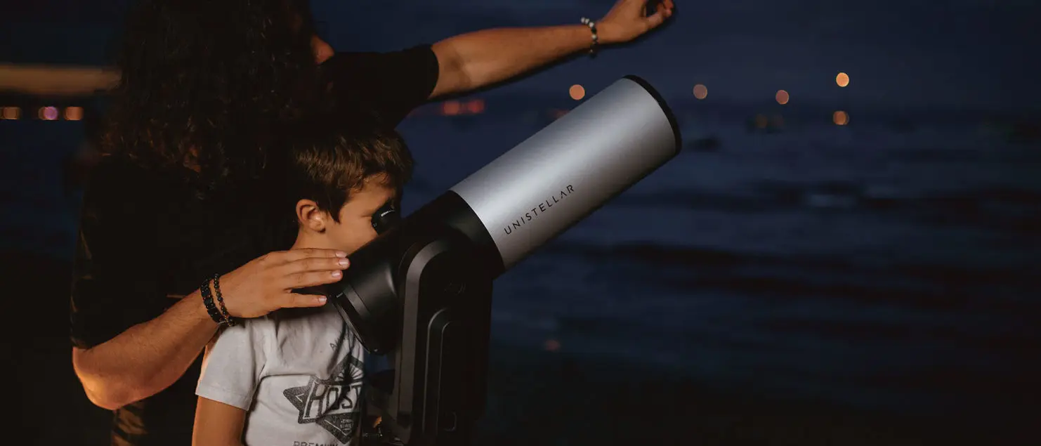 EVscope est un télescope numérique qui permet de pratiquer l'astronomie facilement
