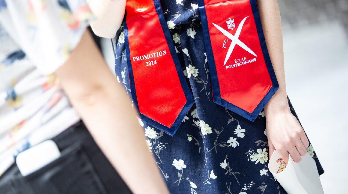 Cérémonie de remise des diplômes à la promotion 2014 X14 des élèves de l’Ecole polytechnique Crédit photographique : © École polytechnique - J.Barande