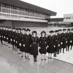 Les femmes élèves à l’École polytechnique en novembre 1985.