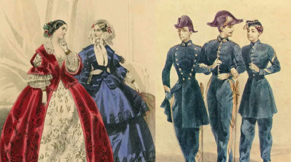 Femmes et polytechniciens vers 1850