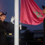 Cérémonie de levée des couleurs du Maroc à l'École polytechnique
