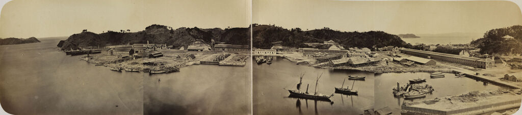 Chantier naval de Yokosuka en 1871