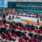 Le 21 mars 2018, 44 États membres de l’Union africaine signent un accord établissant la ZLECAf (Zone de libre-échange continentale), qualifié de « moment historique » par le président de la Commission de l’Union africaine Moussa Faki.